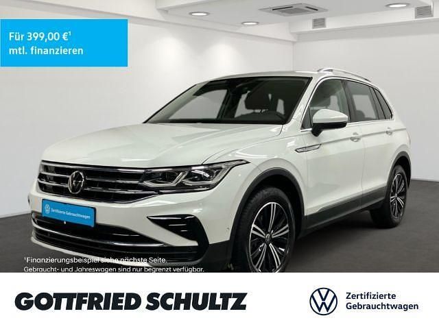 Weiß Gebraucht 2021 VW Tiguan Elegance SUV | 29.990 € (Fairer Preis) - Bild 1/4