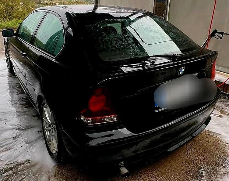 Brugt BMW 316 Compact 116 HK (85 kW) 2003 Sort Hatchback
