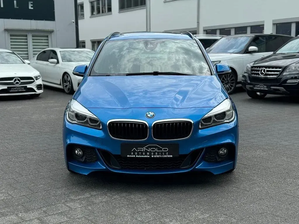 Gebraucht BMW 220 Gran Tourer M Sport 192 PS (141 kW) 2017 Blau Van / Kleinbus