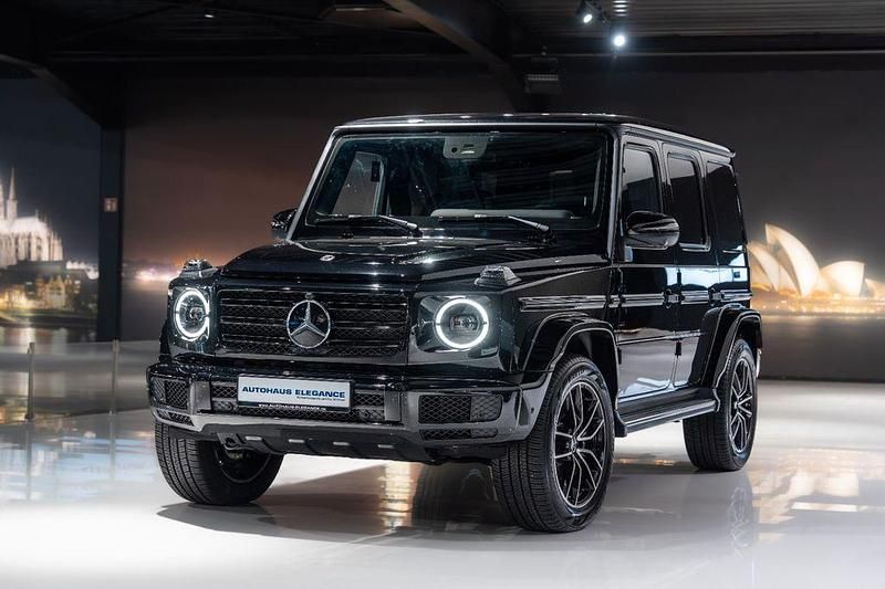 Obsidianschwarz Gebraucht 2023 Mercedes G400 AMG line SUV | 132.980 € (Superpreis) - Bild 1/4