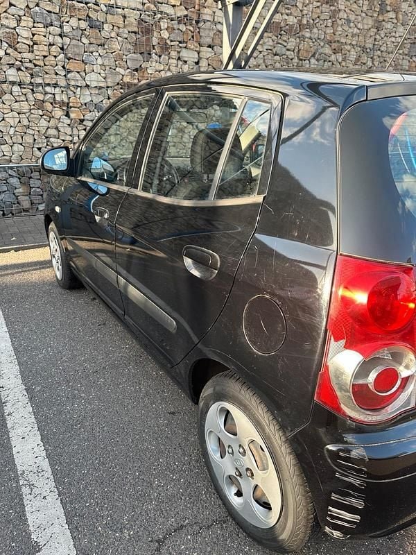 Gebraucht Kia Picanto 65 PS (47 kW) 2008 Schwarz Kleinwagen