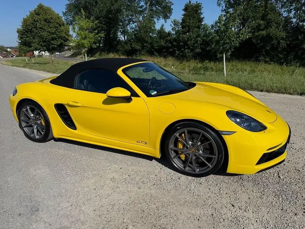 Gebraucht Porsche Boxster GTS 366 PS (269 kW) 2019 Gelb Cabrio