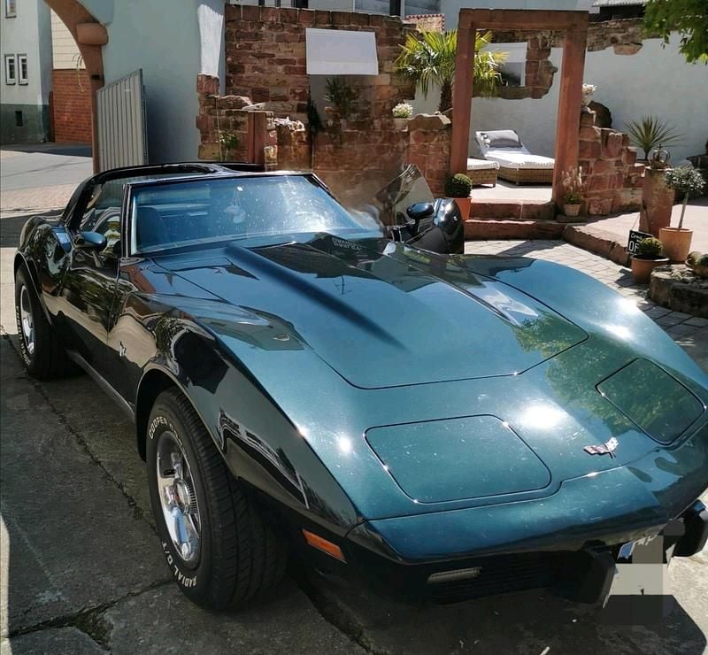 Gebraucht Corvette C3 209 PS (153 kW) 1978 Grün Coupé