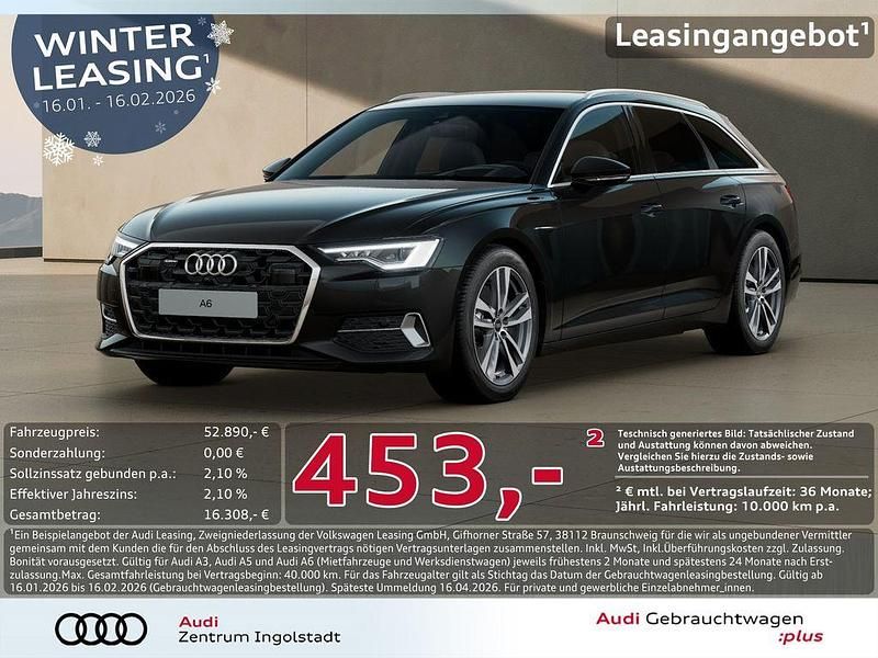 Mythosschwarz metallic Gebraucht 2025 Audi A6 Advanced Plus Kombi | 52.890 € (Fairer Preis) - Bild 1/3