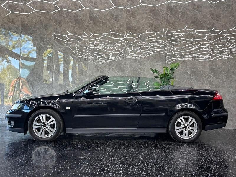 Schwarz Gebraucht 2005 Saab 9-3 Cabriolet Linear Cabrio | 8.950 € - Bild 1/4