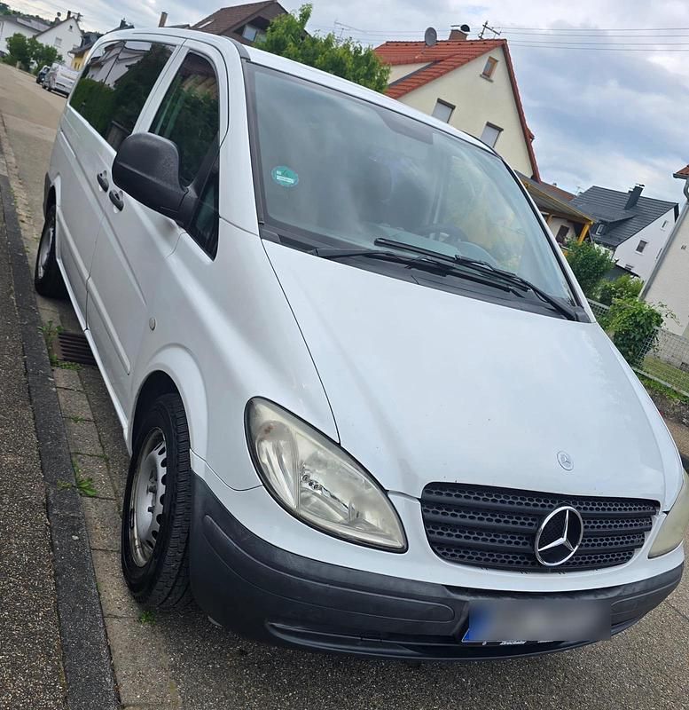 Weiß Gebraucht 2008 Mercedes Vito Van / Kleinbus | 5.300 € (Superpreis) - Bild 1/4