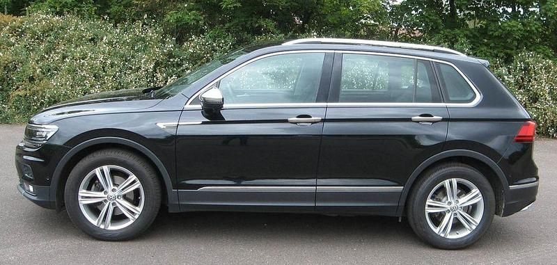 Gebraucht VW Tiguan Highline 150 PS (110 kW) 2017 Schwarz SUV