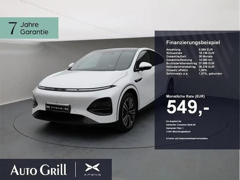 Weiss arctic white Gebraucht 2025 XPENG G6 RWD Long Range SUV | 42.909 € (Superpreis) - Bild 1/4