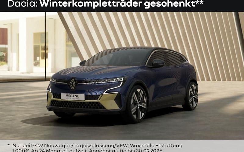 Blau Neu 2025 Renault Mégane Iconic Limousine | 45.760 € (Etwas zu teuer) - Bild 1/4