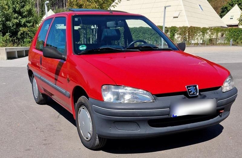 Rot Gebraucht 1998 Peugeot 106 Kleinwagen | 1.250 € - Bild 1/4