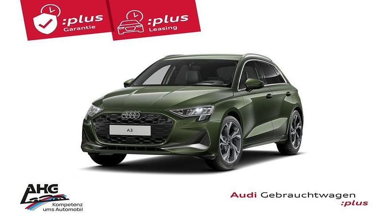 Distriktgrün metallic Gebraucht 2025 Audi A3 Advanced Plus Limousine | 33.899 € (Guter Preis) - Bild 1/4