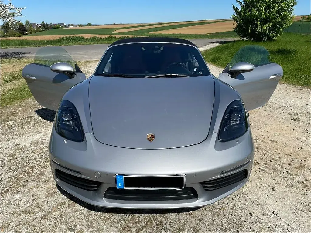 Gebraucht Porsche Boxster 349 PS (256 kW) 2016 Silber Cabrio