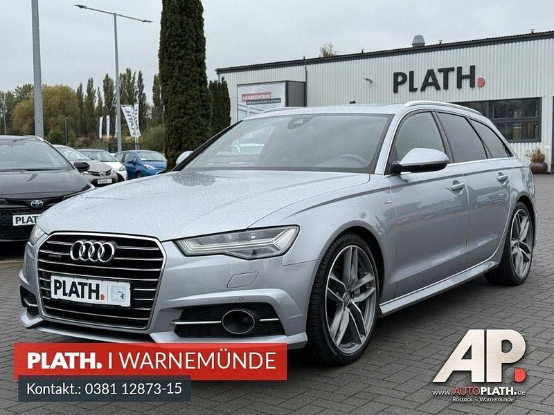 Silber Gebraucht 2015 Audi A6 Sport Kombi | 13.990 € (Guter Preis) - Bild 1/4
