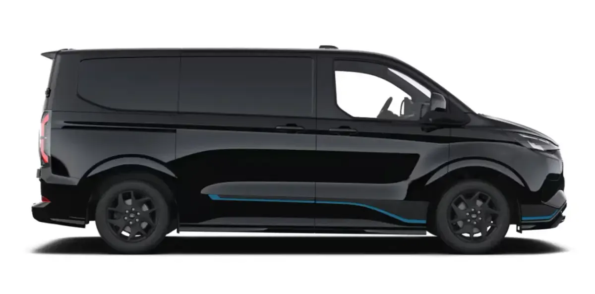Neu Ford E-Transit Sport 160 kW (218 PS) 2026 Schwarz Van