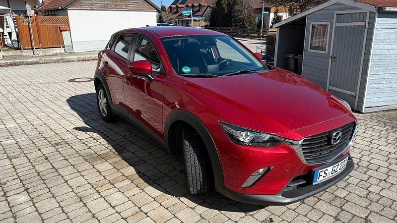 Gebraucht Mazda CX-3 Center-Line 120 PS (88 kW) 2017 Rot SUV