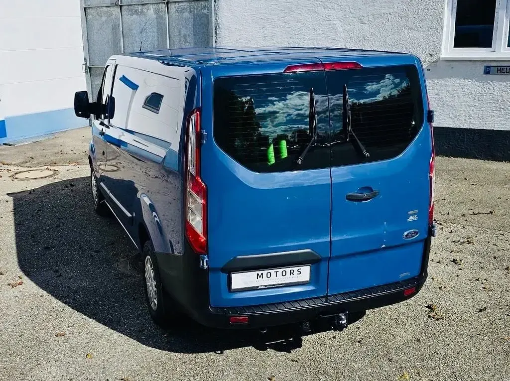 Gebraucht Ford Transit Custom 125 PS (91 kW) 2012 Blau Van / Kleinbus