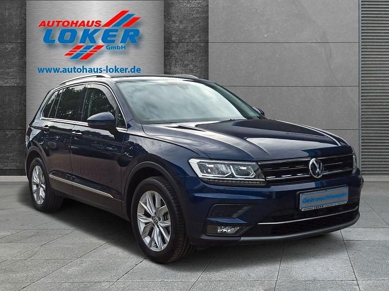 Gebraucht VW Tiguan Highline 150 PS (110 kW) 2017 Blau SUV