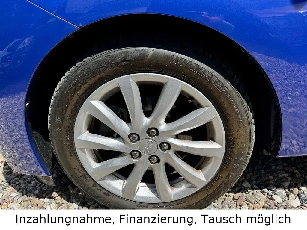 Gebraucht Subaru Trezia Active 90 PS (66 kW) 2011 Blau Kleinwagen