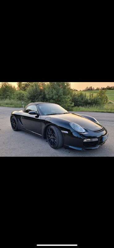 Schwarz Gebraucht 2006 Porsche Boxster S Cabrio | 30.000 € (Etwas zu teuer) - Bild 1/4