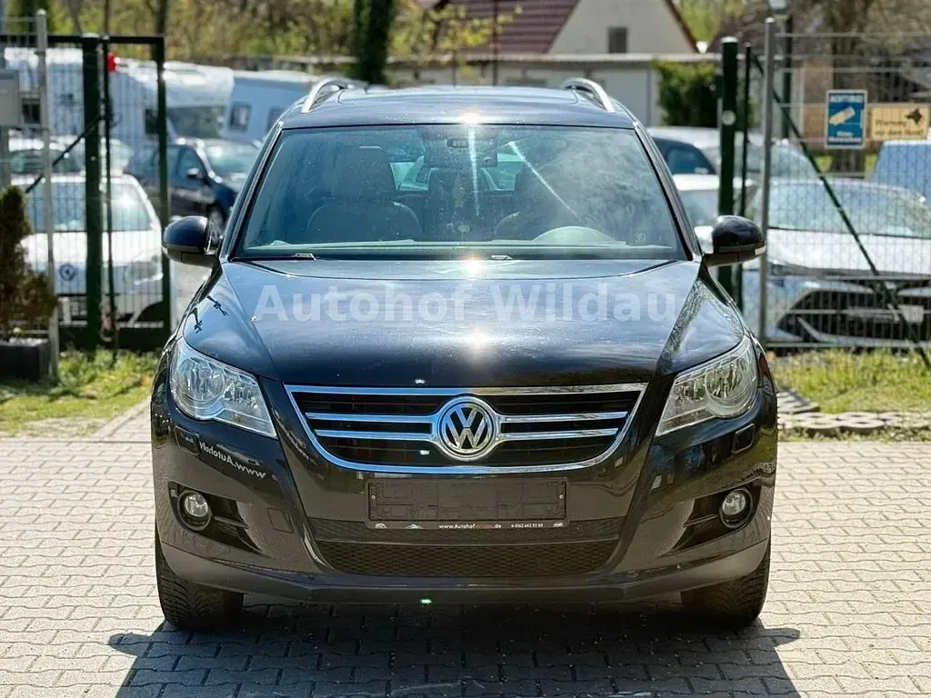 Gebraucht VW Tiguan Sportline 150 PS (110 kW) 2008 Schwarz SUV