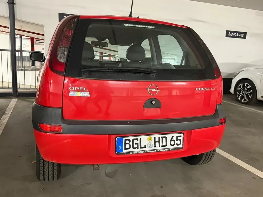 Brugt Opel Corsa 75 HK (55 kW) 2001 Rød Sedan