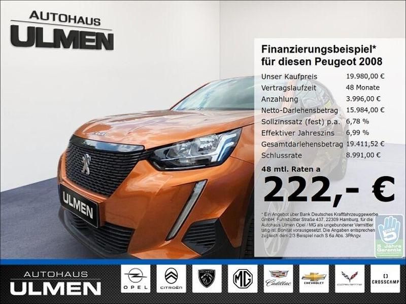 Orange Gebraucht 2023 Peugeot 2008 Active SUV | 19.980 € (Fairer Preis) - Bild 1/4