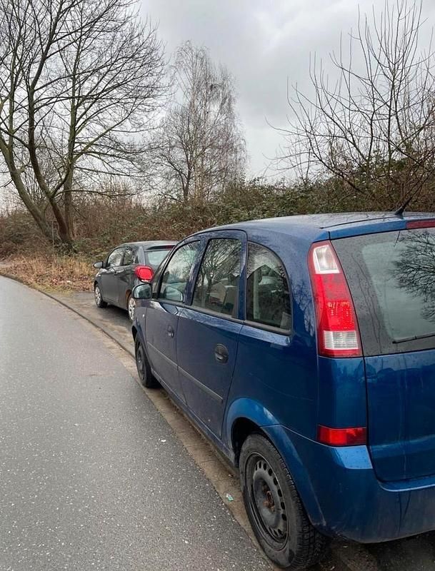 Gebraucht Opel Meriva 2008 Blau Van / Kleinbus