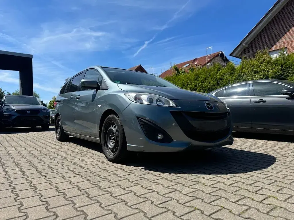 Gebraucht Mazda 5 Edition 150 PS (110 kW) 2012 Grau Van / Kleinbus