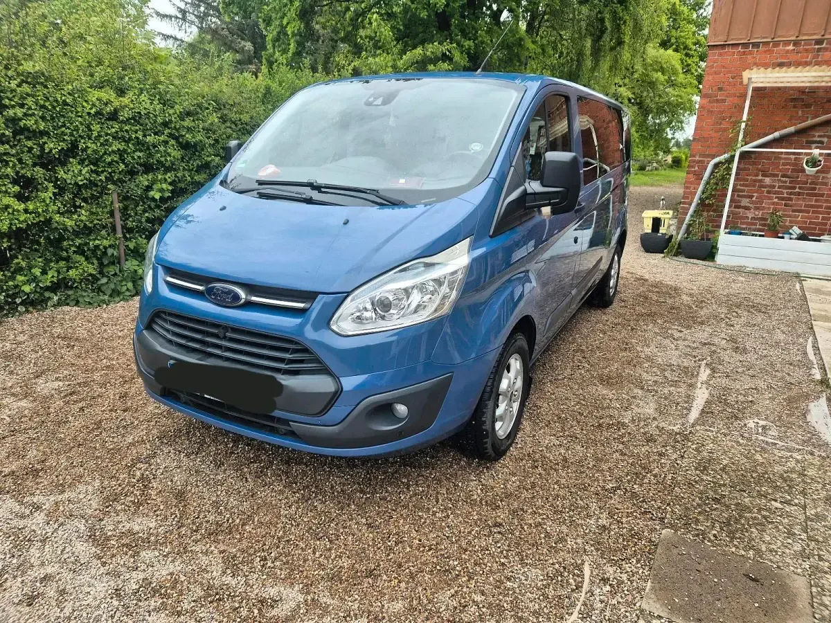 Gebraucht Ford Transit Custom 150 PS (110 kW) 2012 Blau Van / Kleinbus