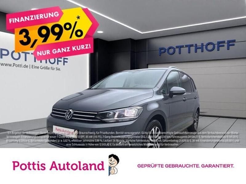Grau Gebraucht 2021 VW Touran Active Van / Kleinbus | 24.877 € (Guter Preis) - Bild 1/4