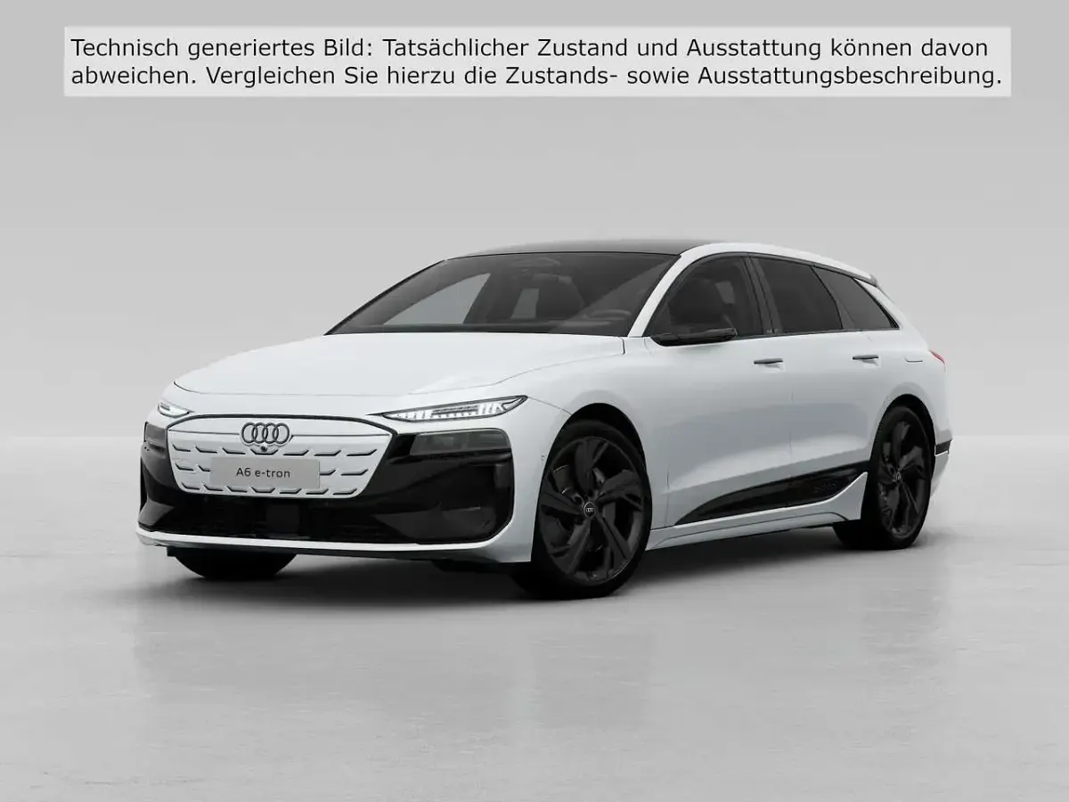 Gebraucht Audi A6 e-tron Performance 269 kW (367 PS) 2025 Gletscherweiß metallic Kombi