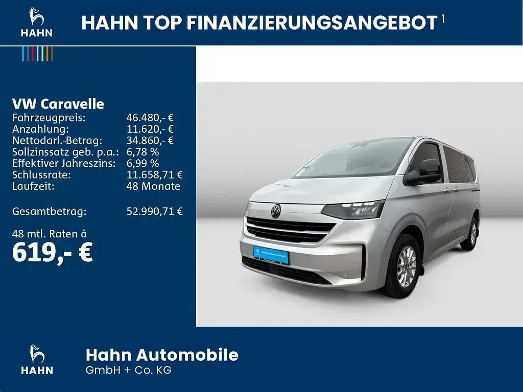 Gebraucht VW Caravelle Life 150 PS (110 kW) 2025 Grau Van