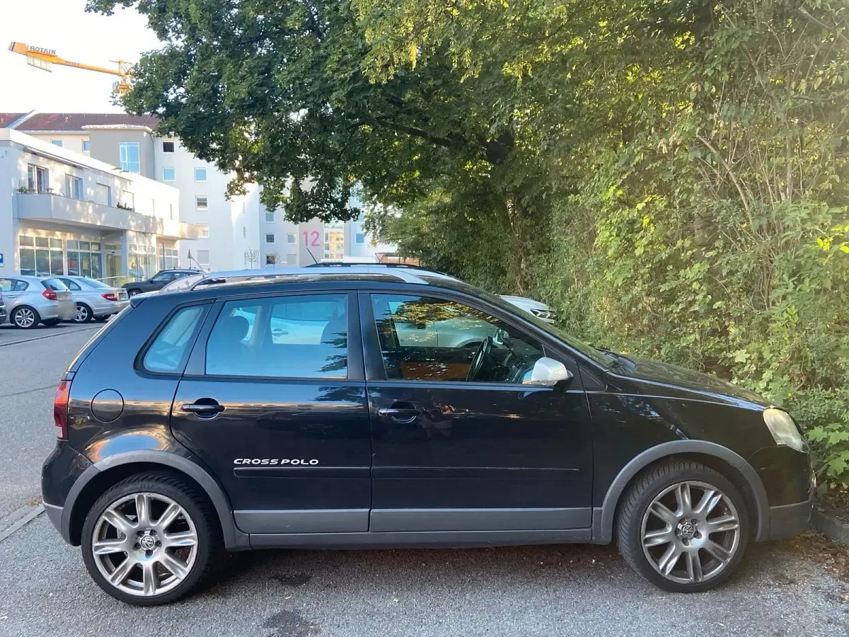 Gebraucht VW Polo Cross 101 PS (74 kW) 2006 Schwarz Kleinwagen