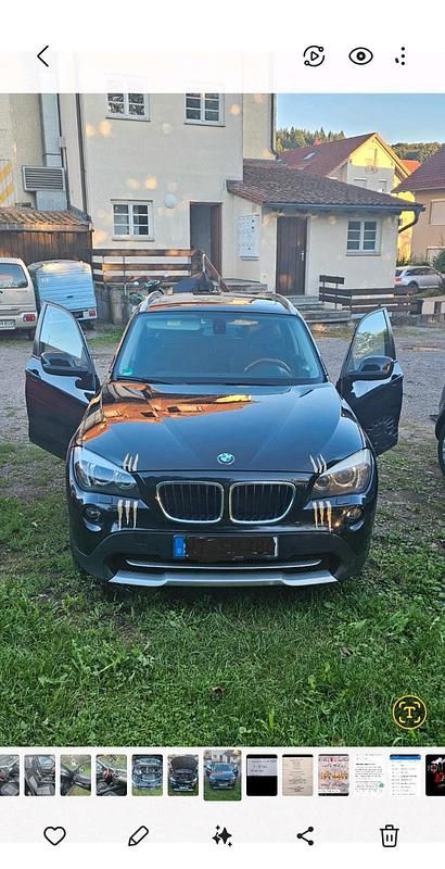 Schwarz Gebraucht 2012 BMW X1 SUV | 6.600 € (Guter Preis) - Bild 1/4