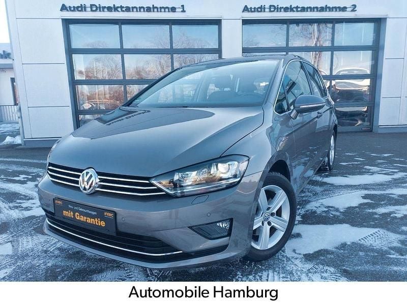 Grau Gebraucht 2015 VW Golf Sportsvan Highline Van / Kleinbus | 12.200 € (Fairer Preis) - Bild 1/4