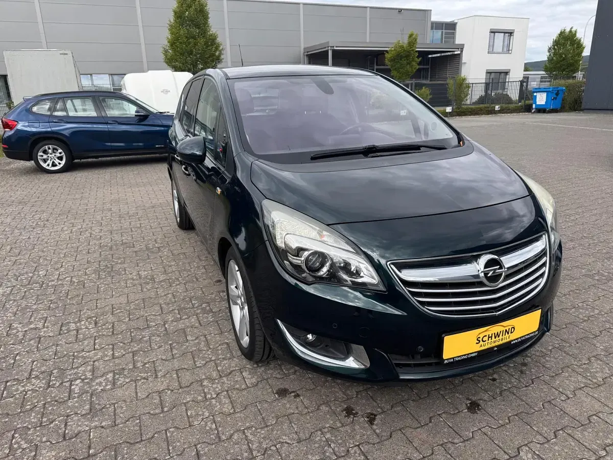 Gebraucht Opel Meriva Innovation 140 PS (102 kW) 2015 Grün Van / Kleinbus