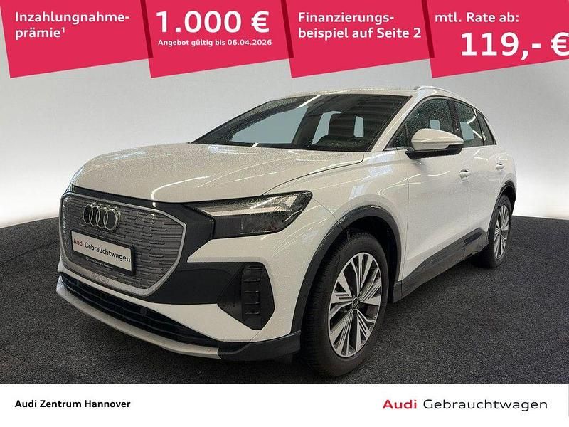 Gebraucht Audi Q4 e-tron Basis 150 kW (204 PS) 2022 Weiß SUV