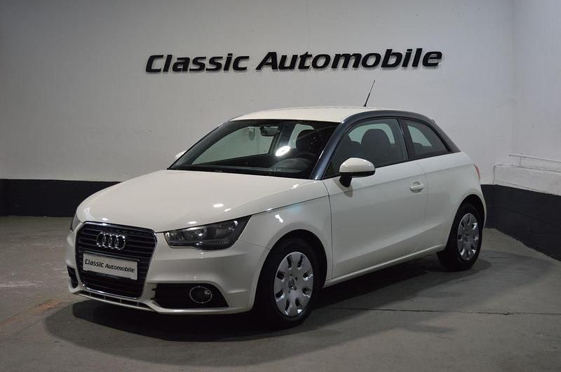 Gebraucht Audi A1 Attraction 86 PS (63 kW) 2010 Weiß Kleinwagen