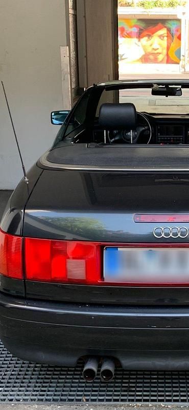 Schwarz Gebraucht 1997 Audi Cabriolet Cabrio | 7.100 € (Superpreis) - Bild 1/4