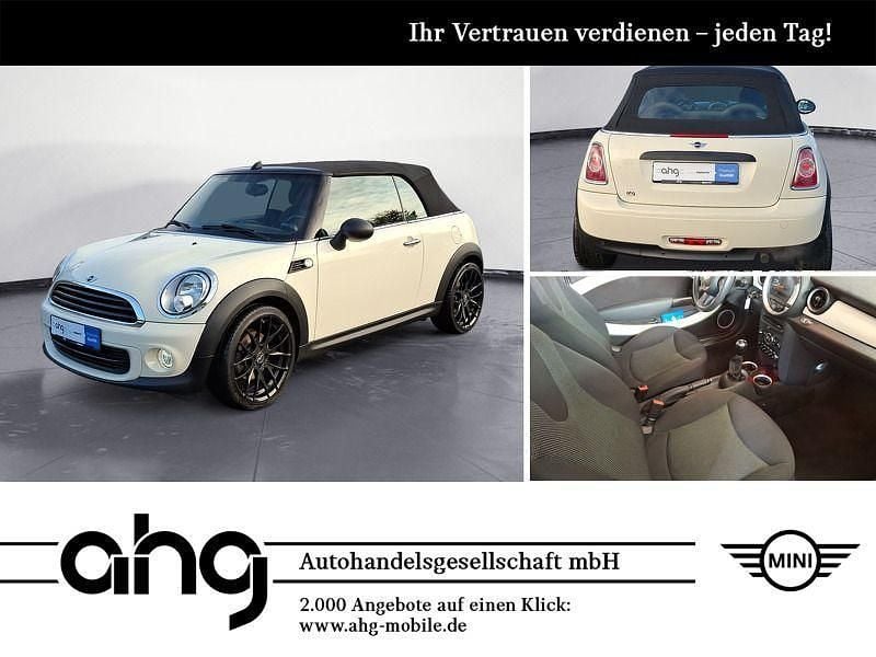 Weiß Gebraucht 2015 Mini One Cabriolet Cabrio | 10.860 € (Fairer Preis) - Bild 1/4