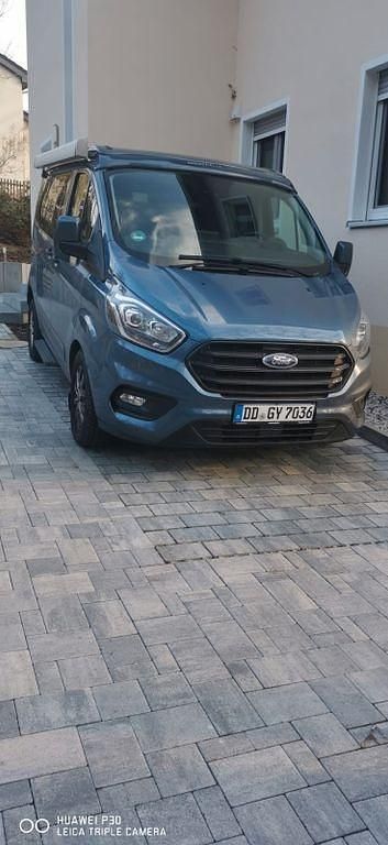 Blau Gebraucht 2023 Ford Transit Custom Nugget Van / Kleinbus | 48.000 € (Superpreis) - Bild 1/4