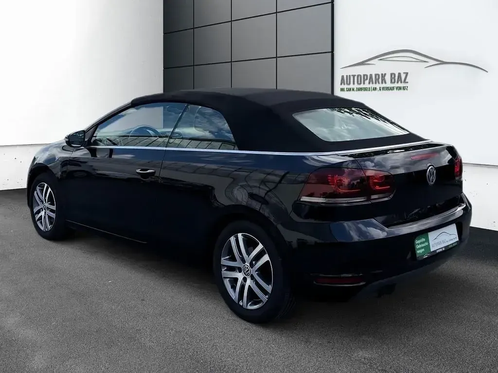 Gebraucht VW Golf Cabriolet 122 PS (89 kW) 2012 Schwarz Cabrio