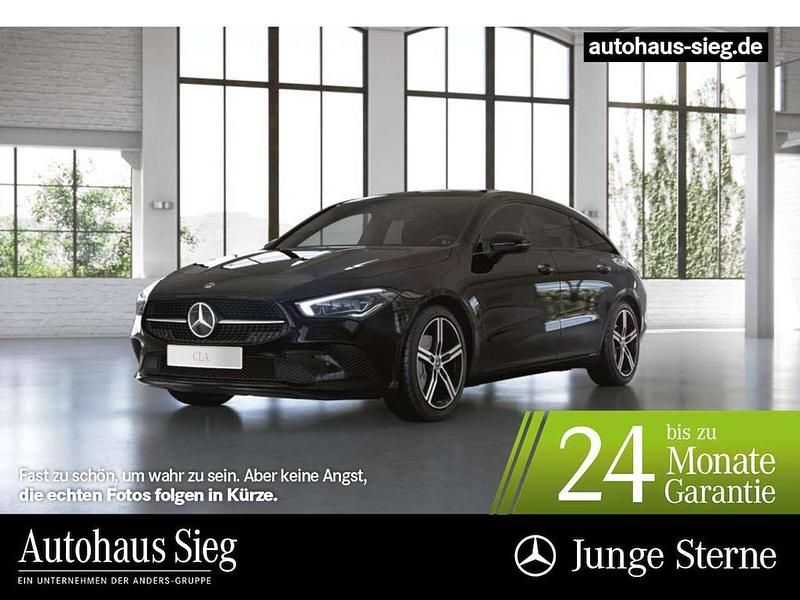 Nachtschwarz Gebraucht 2022 Mercedes CLA200 Progressive Kombi | 27.484 € (Guter Preis) - Bild 1/3