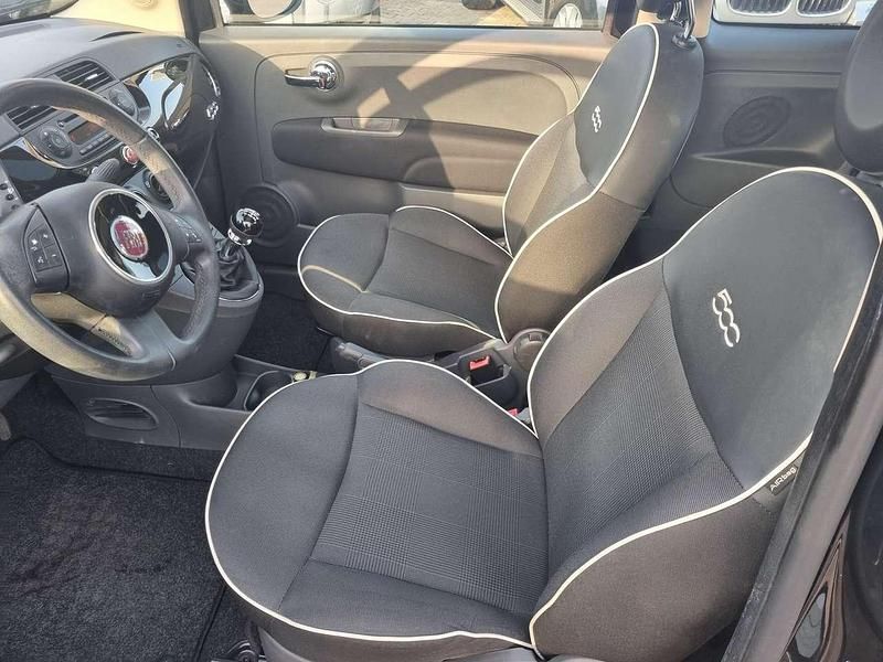 Gebraucht Fiat 500 Lounge 69 PS (50 kW) 2014 Schwarz Kleinwagen