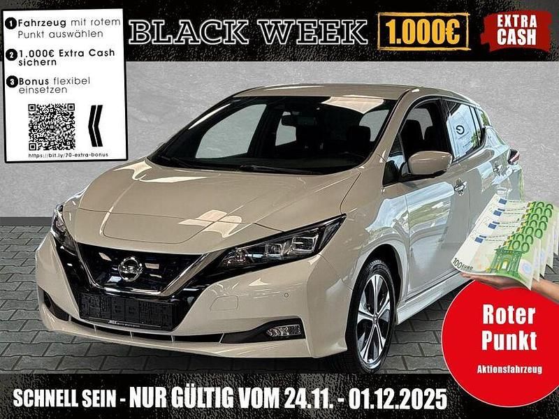 Weiß Gebraucht 2021 Nissan Leaf N-Connecta Kleinwagen | 18.990 € (Fairer Preis) - Bild 1/4