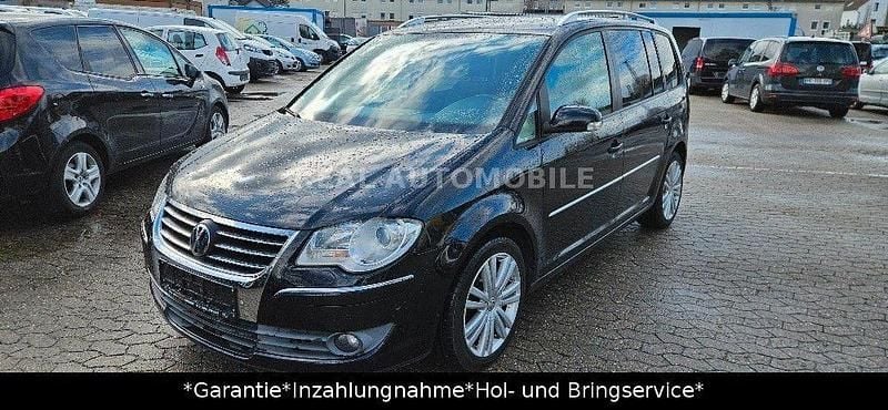 Gebraucht VW Touran Highline 140 PS (102 kW) 2007 Schwarz Van / Kleinbus