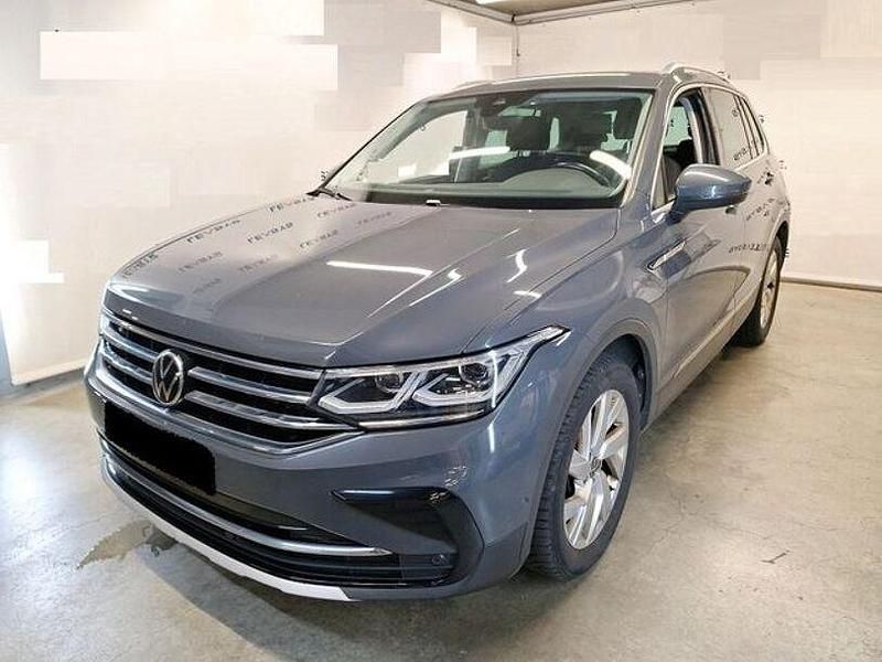 Grau Gebraucht 2021 VW Tiguan Elegance SUV | 20.900 € (Guter Preis) - Bild 1/4
