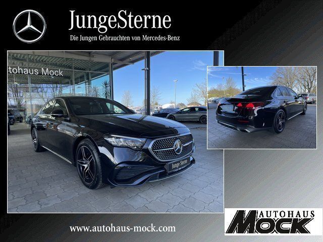 Schwarz Gebraucht 2024 Mercedes E220 AMG Limousine | 57.890 € - Bild 1/4
