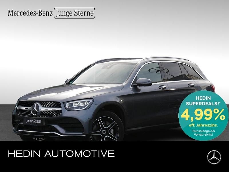 Szary Gebraucht 2021 Mercedes GLC300e AMG Limousine | 46.290 € (Fairer Preis) - Bild 1/4