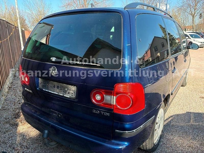 Gebraucht VW Sharan 140 PS (102 kW) 2007 Blau Van / Kleinbus